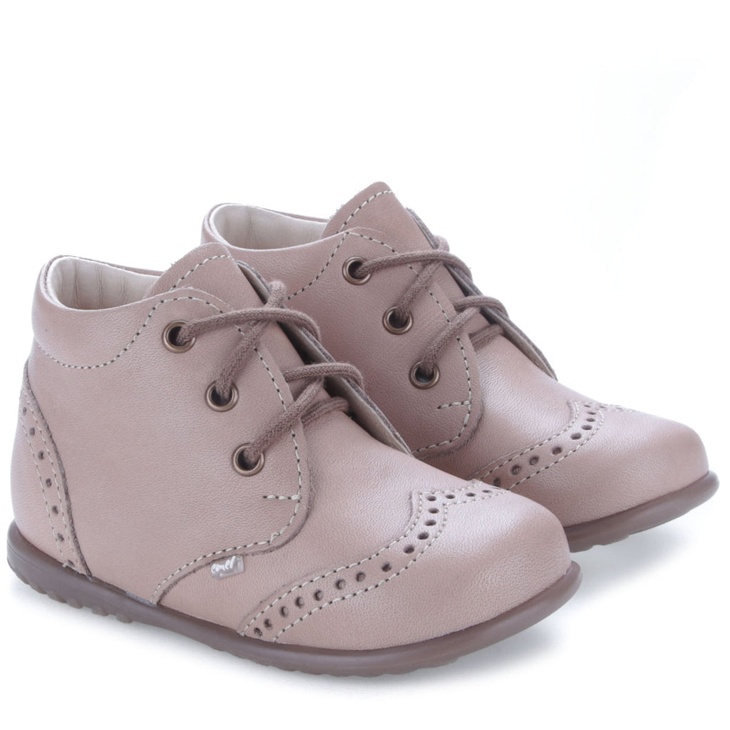 (1437-38) Emel Beige Lace Up Classics - MintMouse (Unicorner Concept Store)
