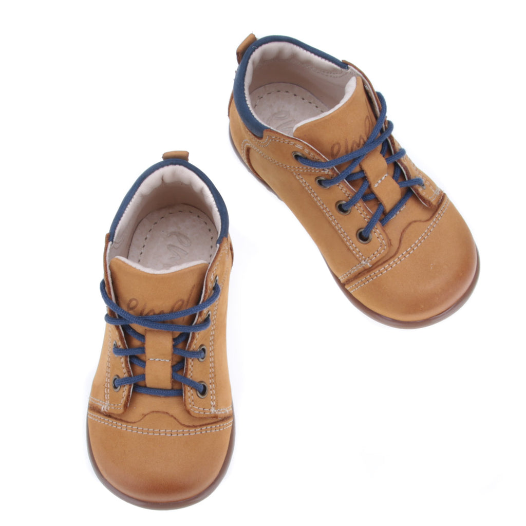 (2069-33M) Emel Lace Up First Shoes. - MintMouse (Unicorner Concept Store)