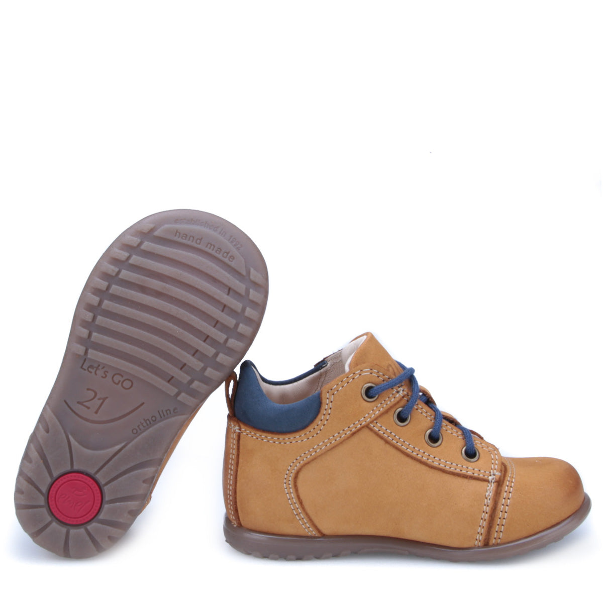 (2069-33M) Emel Lace Up First Shoes. - MintMouse (Unicorner Concept Store)