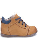 (2069-33M) Emel Lace Up First Shoes.