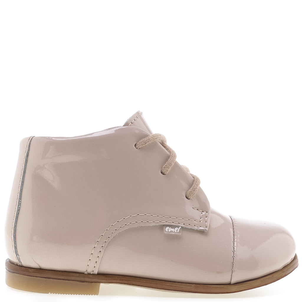 (1427-7) Emel classic first shoes beige patent leather - MintMouse (Unicorner Concept Store)