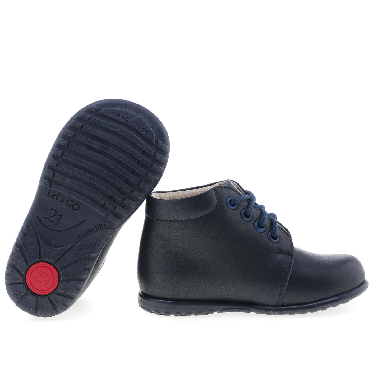 (2061-17) Emel first shoes navy heart - MintMouse (Unicorner Concept Store)