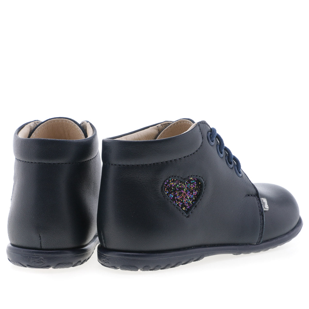 (2061-17) Emel first shoes navy heart - MintMouse (Unicorner Concept Store)