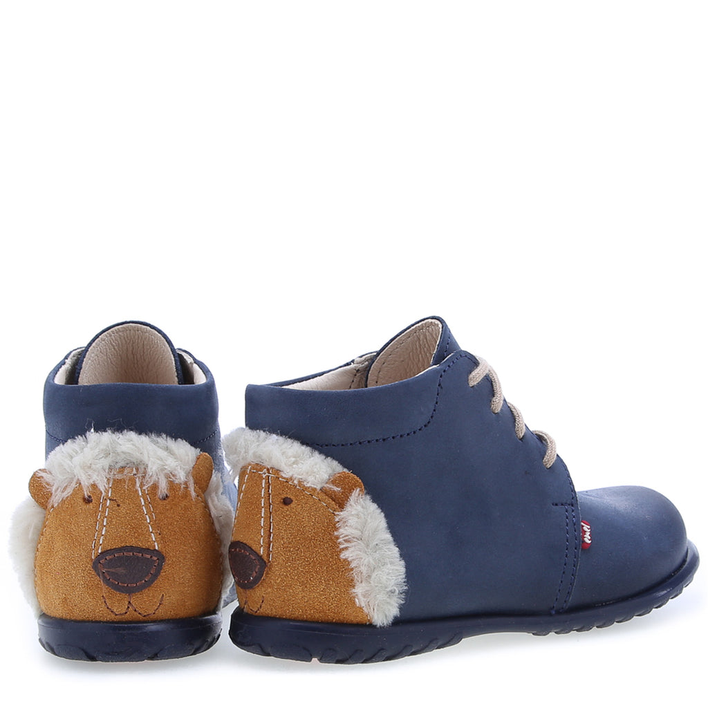 (1150-2) Emel first shoes Blue lion - MintMouse (Unicorner Concept Store)