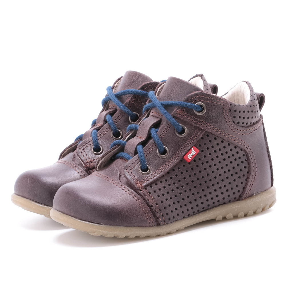 (2429-18) Emel first shoes - dark brown - MintMouse (Unicorner Concept Store)