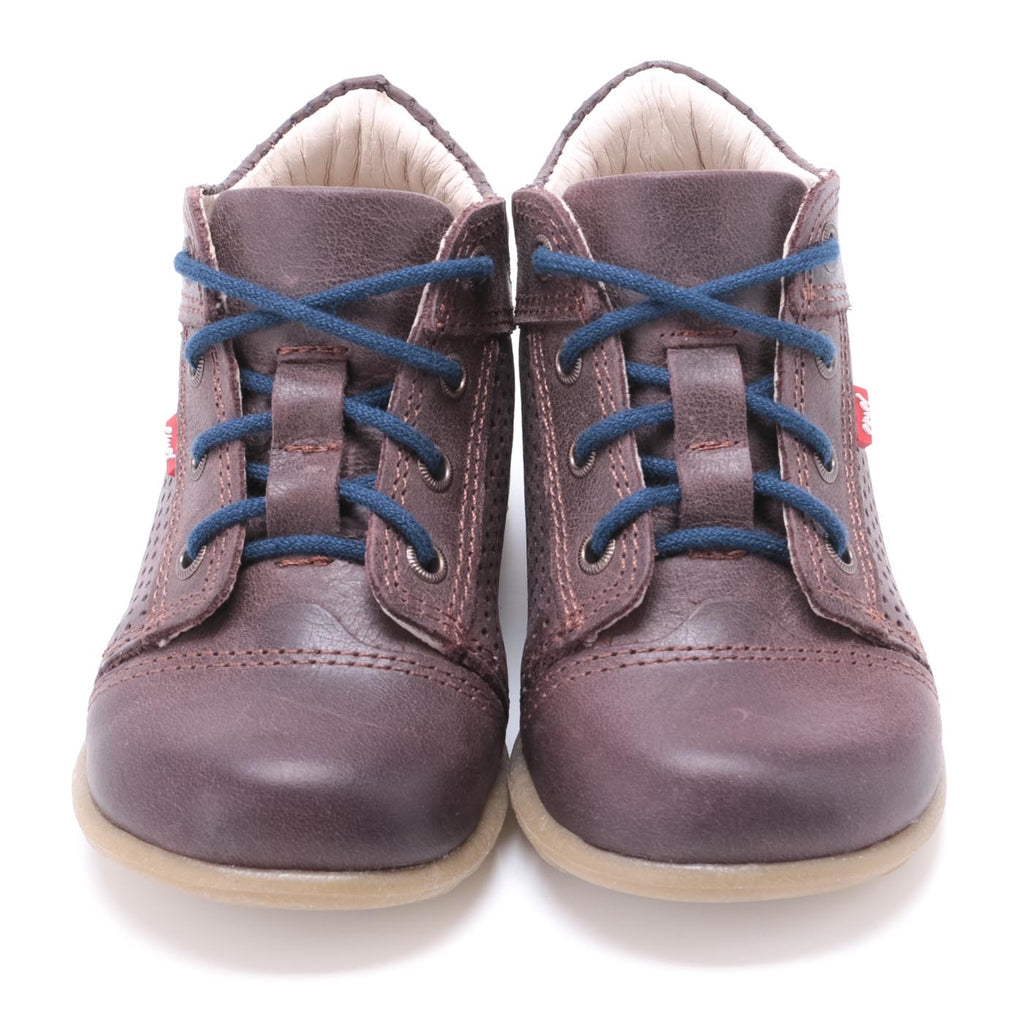 (2429-18) Emel first shoes - dark brown - MintMouse (Unicorner Concept Store)