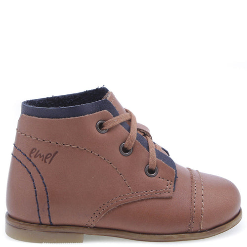 (2438-42) Emel Brown classic first shoes - MintMouse (Unicorner Concept Store)