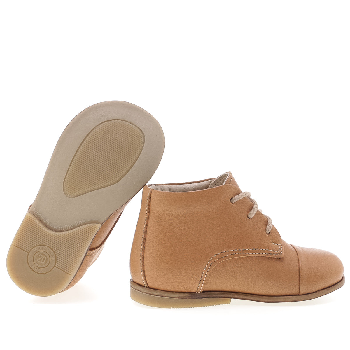 (1427-6) Emel classic first shoes cognac - MintMouse (Unicorner Concept Store)