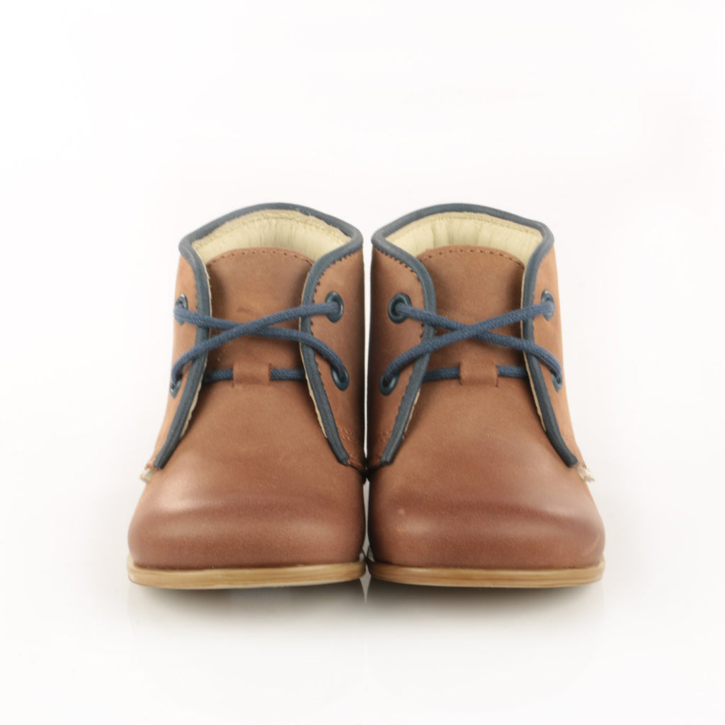 (2195-32) Emel classic first shoes dark brown - MintMouse (Unicorner Concept Store)