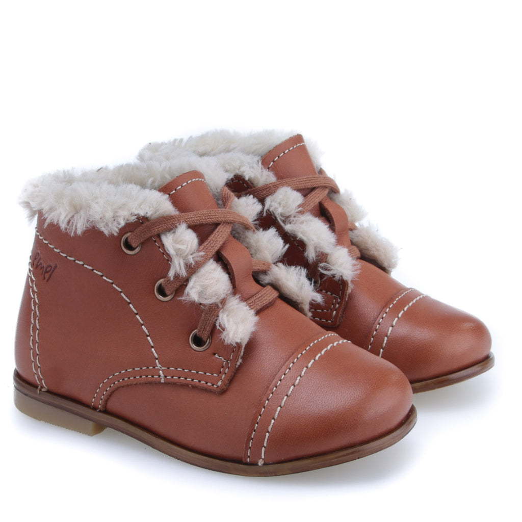 (EY2438A-2) Emel Winter shoes Brown - MintMouse (Unicorner Concept Store)