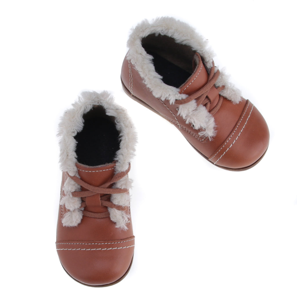 (EY2438A-2) Emel Winter shoes Brown - MintMouse (Unicorner Concept Store)