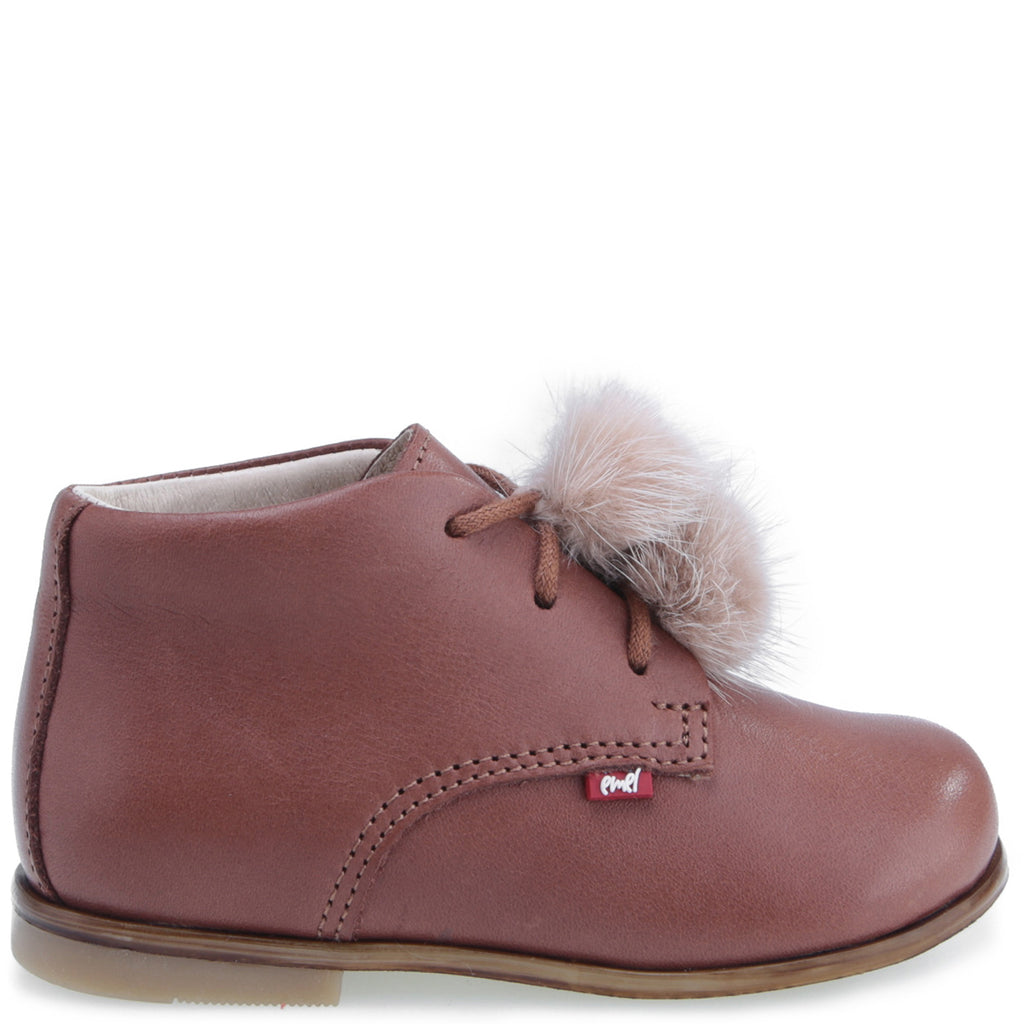 (1426E-2) Emel classic first shoes Brown - MintMouse (Unicorner Concept Store)