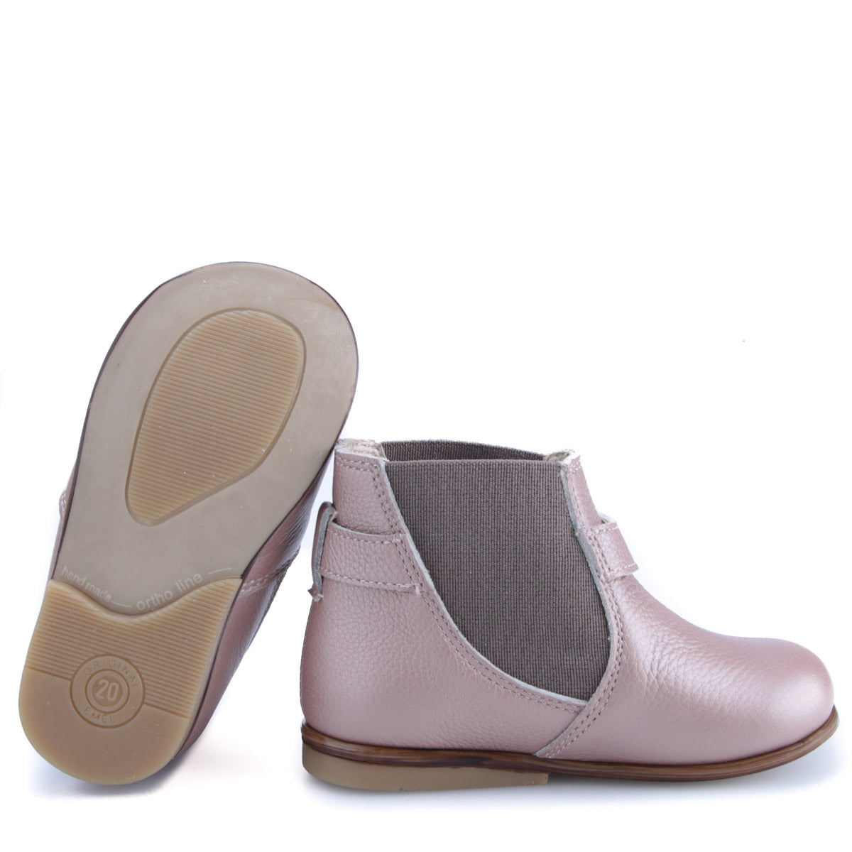 (2610-6) Emel Pink classic ankle boots - MintMouse (Unicorner Concept Store)