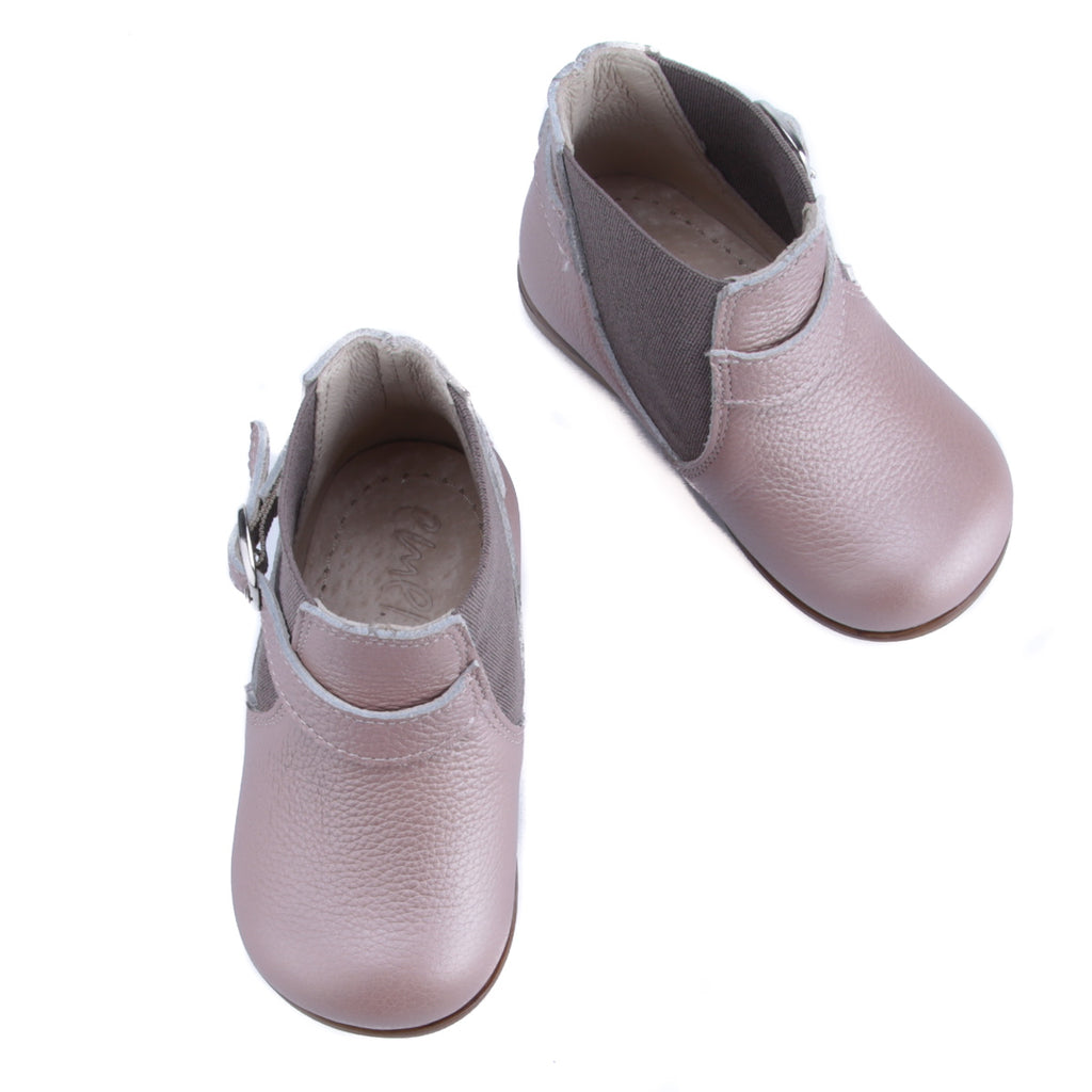 (2610-6) Emel Pink classic ankle boots - MintMouse (Unicorner Concept Store)