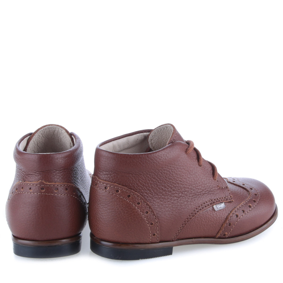 (1432A-11) Emel classic first shoes Brown brogue - MintMouse (Unicorner Concept Store)