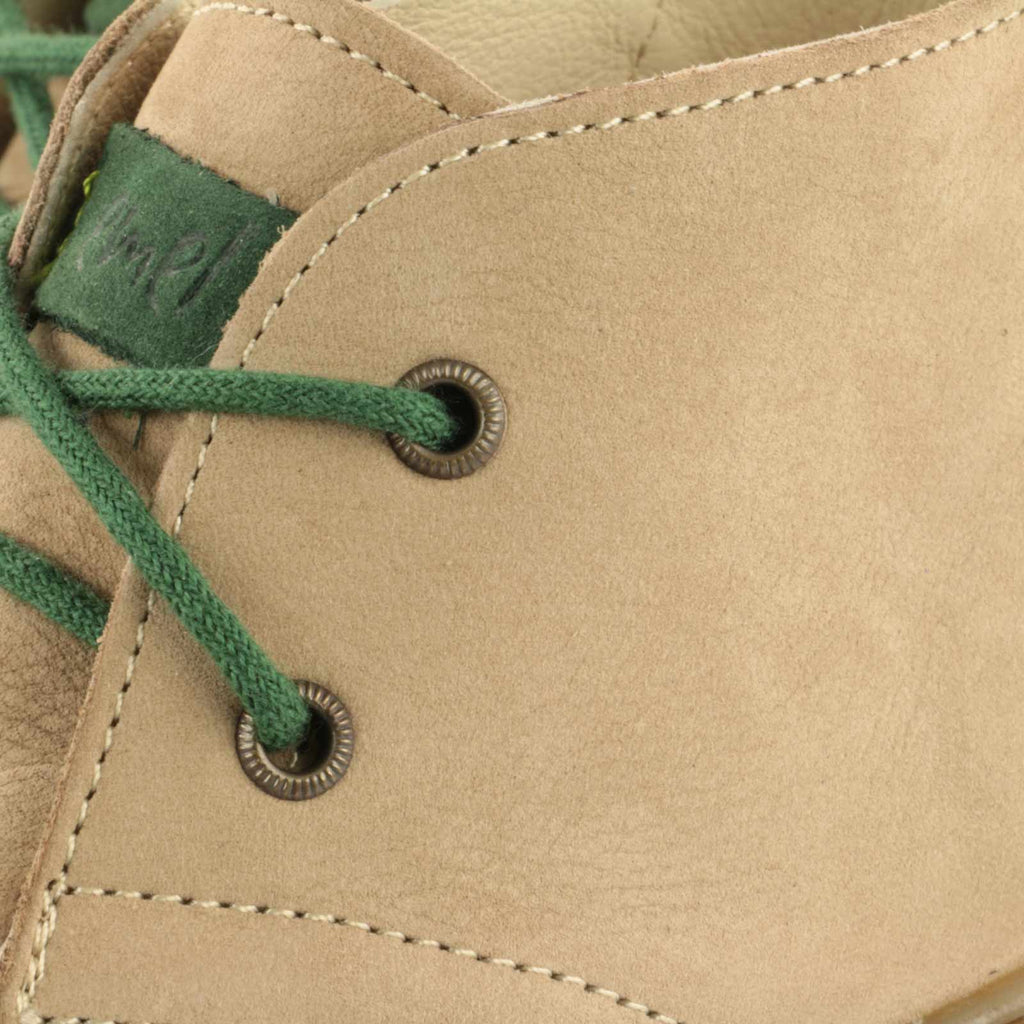 (2621-3) Emel beige Lace Up shoes with zipper - MintMouse (Unicorner Concept Store)