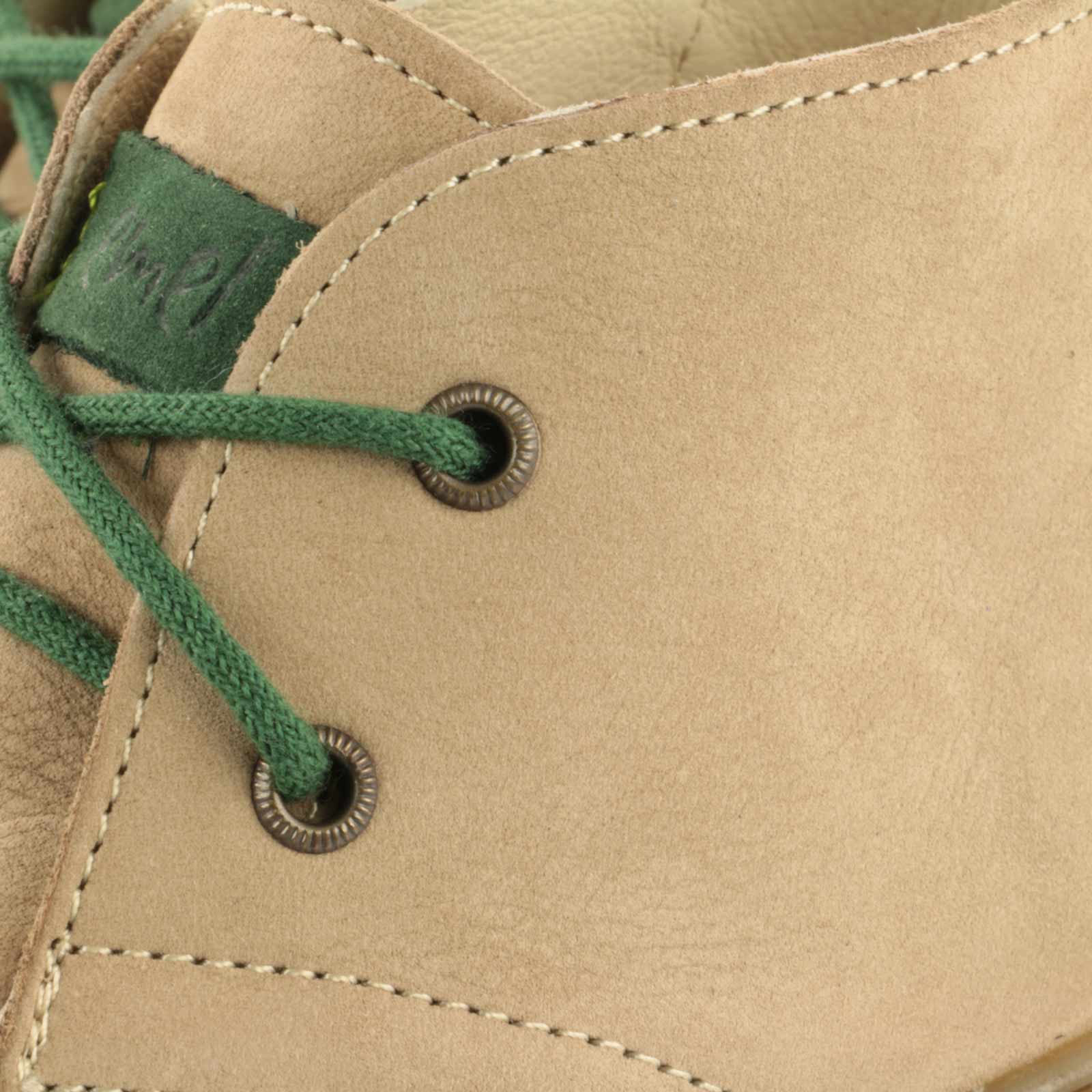 (2621-3) Emel beige Lace Up shoes with zipper - MintMouse (Unicorner Concept Store)