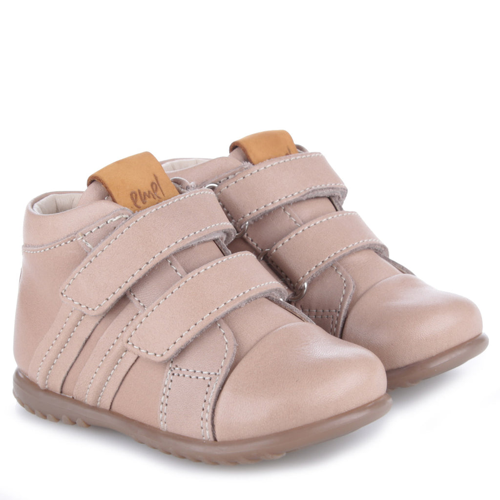 (1084-16) Emel first velcro shoes Beige - MintMouse (Unicorner Concept Store)