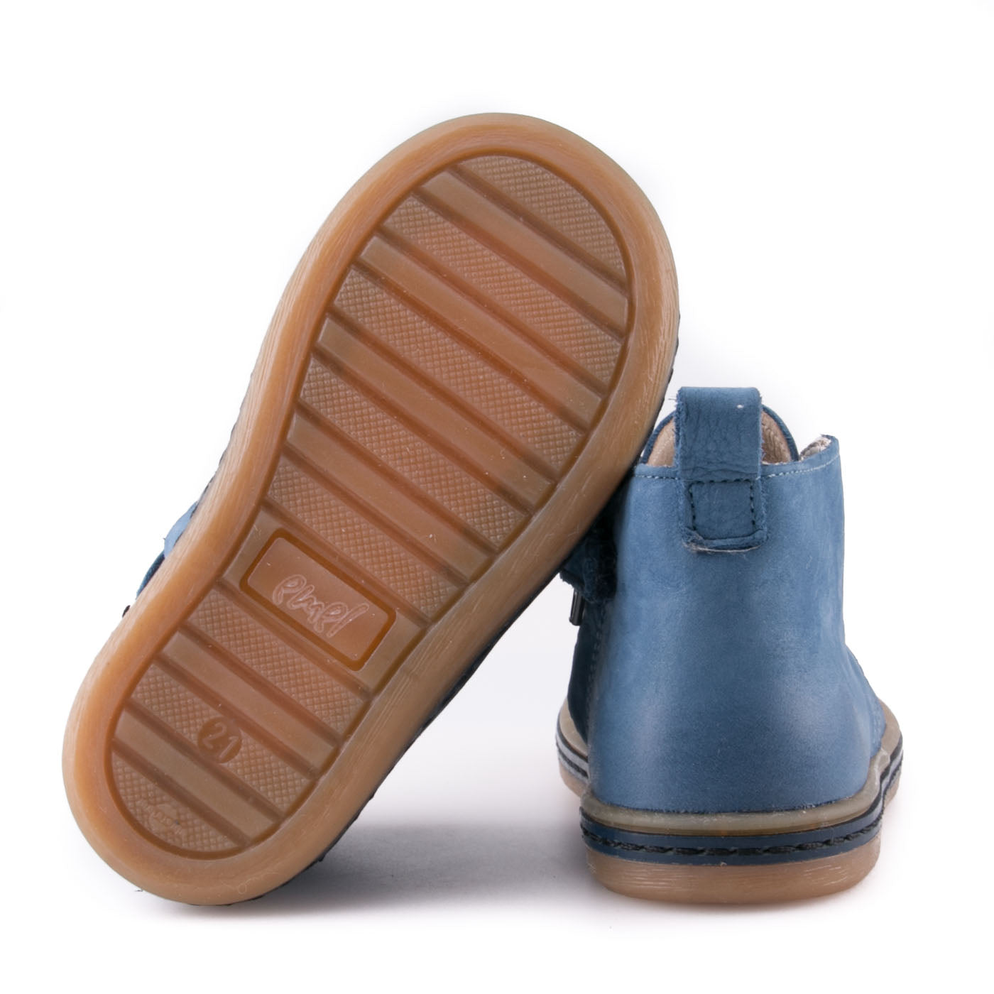 (2621-5) Emel Blue Lace Up Trainers with zipper - MintMouse (Unicorner Concept Store)