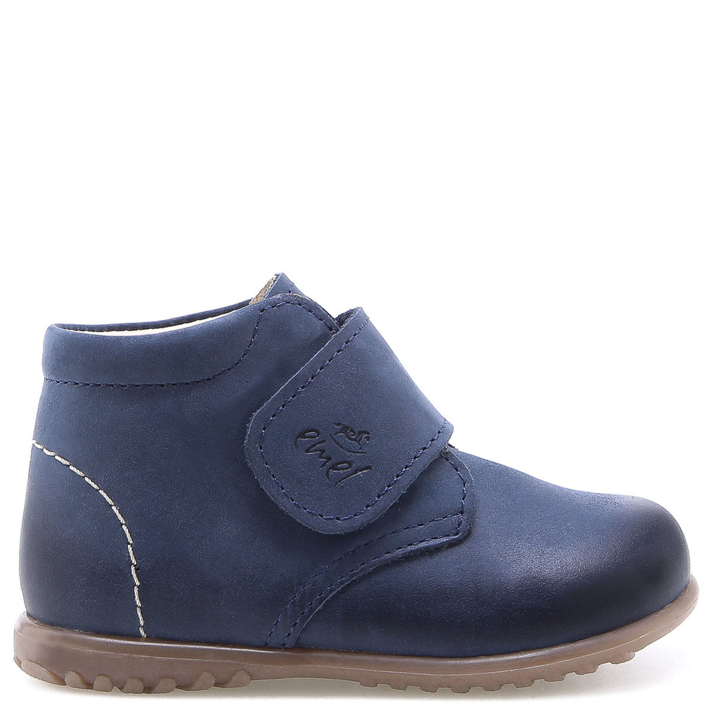 (ES 1077D-4) Emel first shoes velcro blue - MintMouse (Unicorner Concept Store)