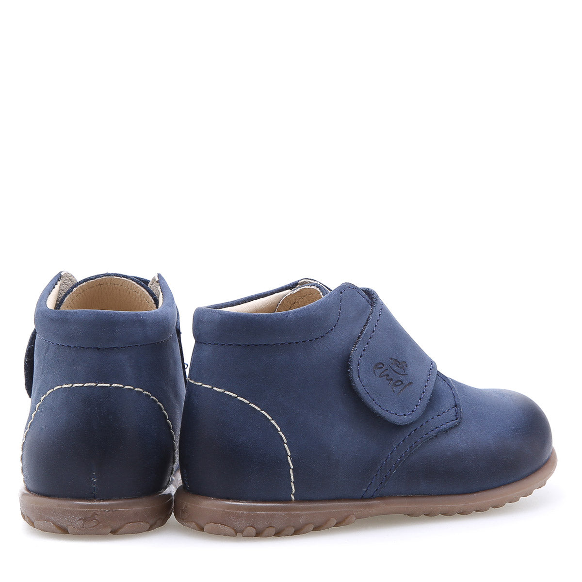 (ES 1077D-4) Emel first shoes velcro blue - MintMouse (Unicorner Concept Store)