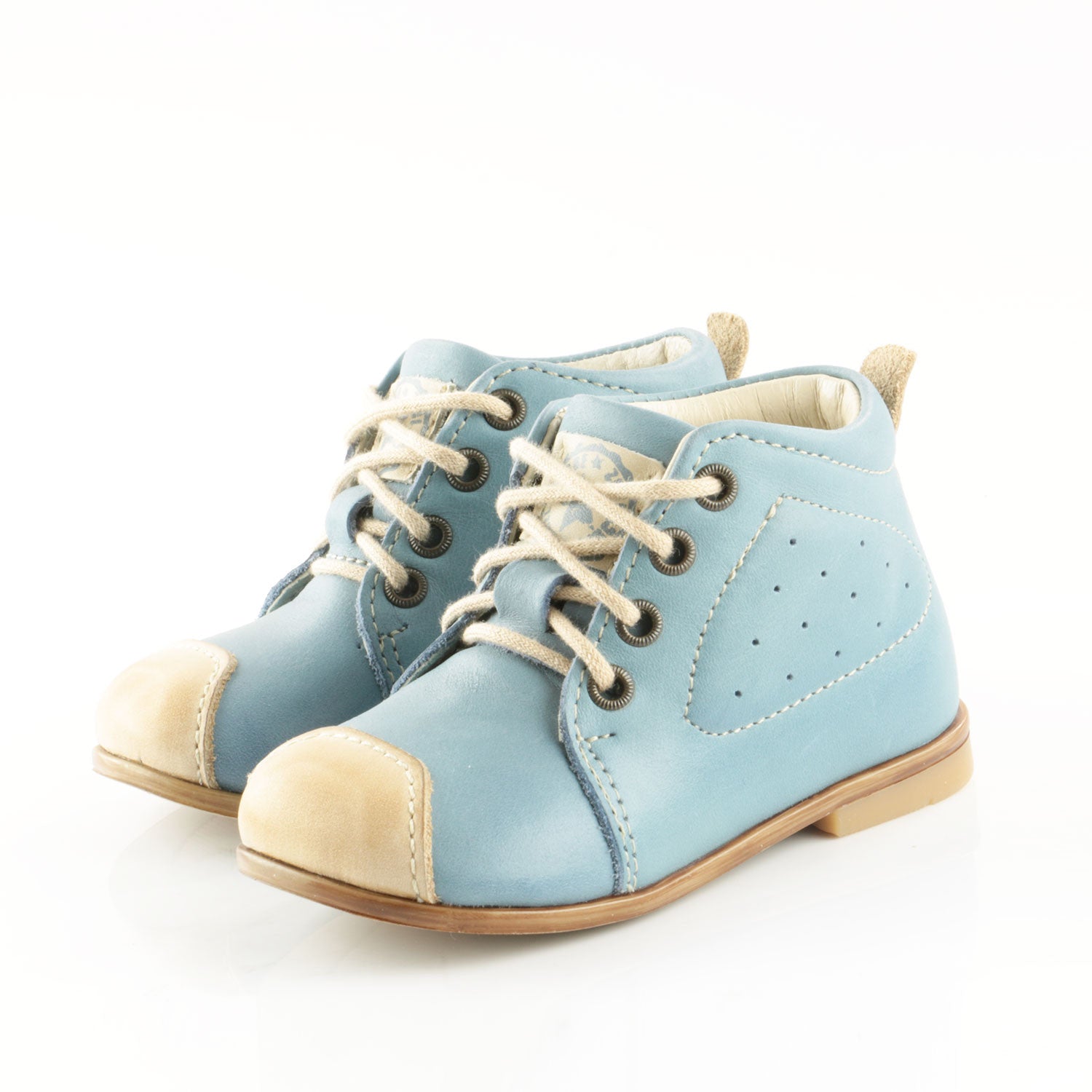 (2400-7) Emel Sky Blue Lace Up Classics - MintMouse (Unicorner Concept Store)