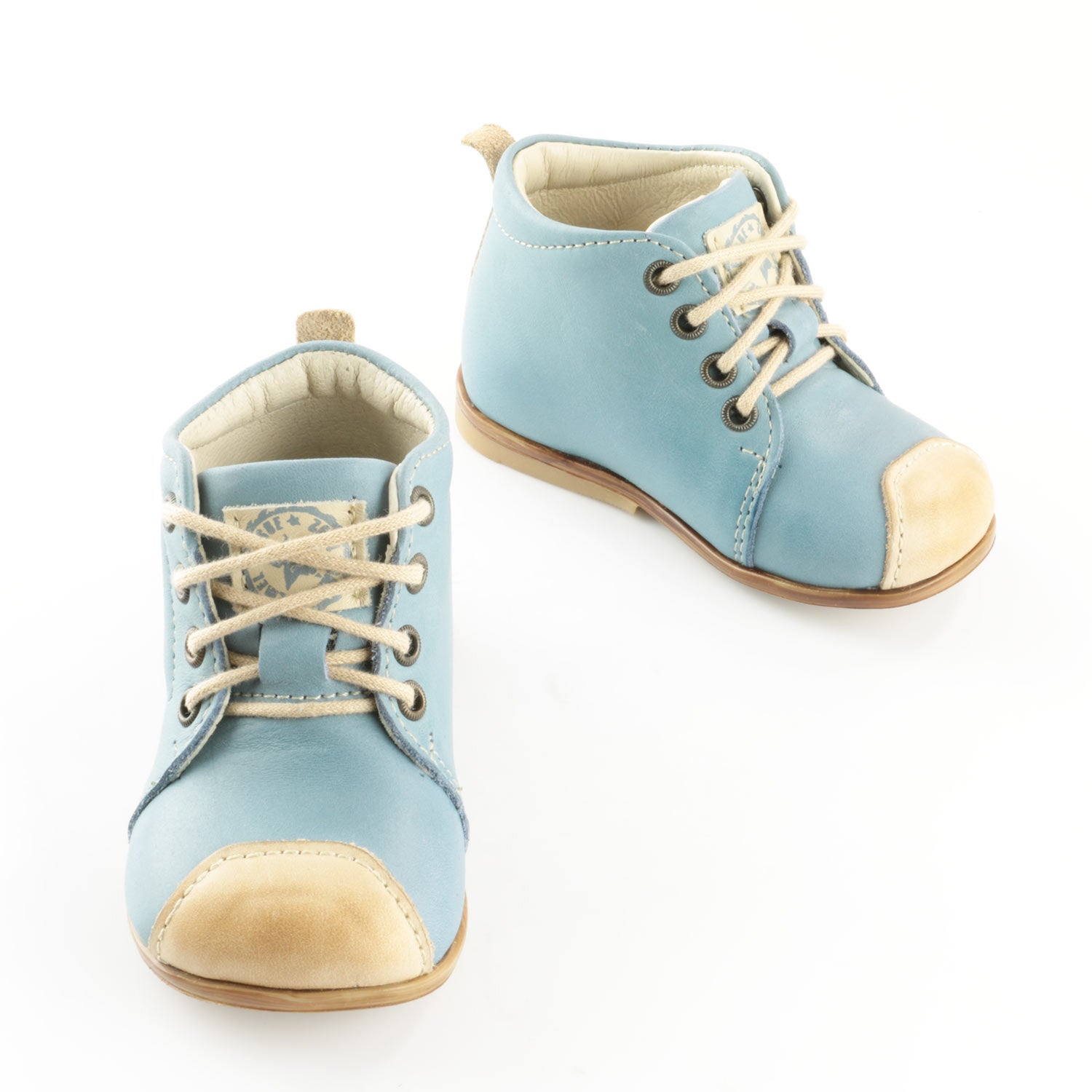 (2400-7) Emel Sky Blue Lace Up Classics - MintMouse (Unicorner Concept Store)