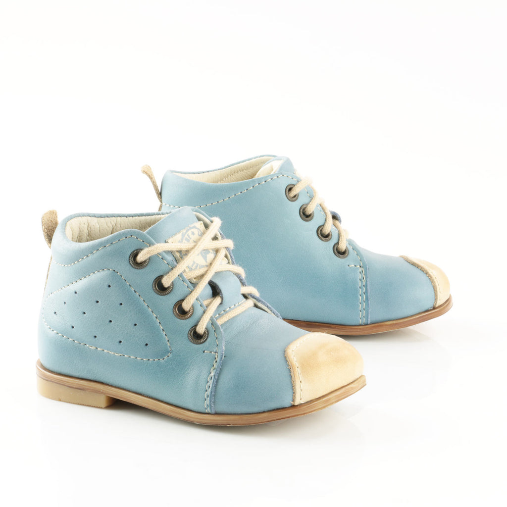 (2400-7) Emel Sky Blue Lace Up Classics - MintMouse (Unicorner Concept Store)
