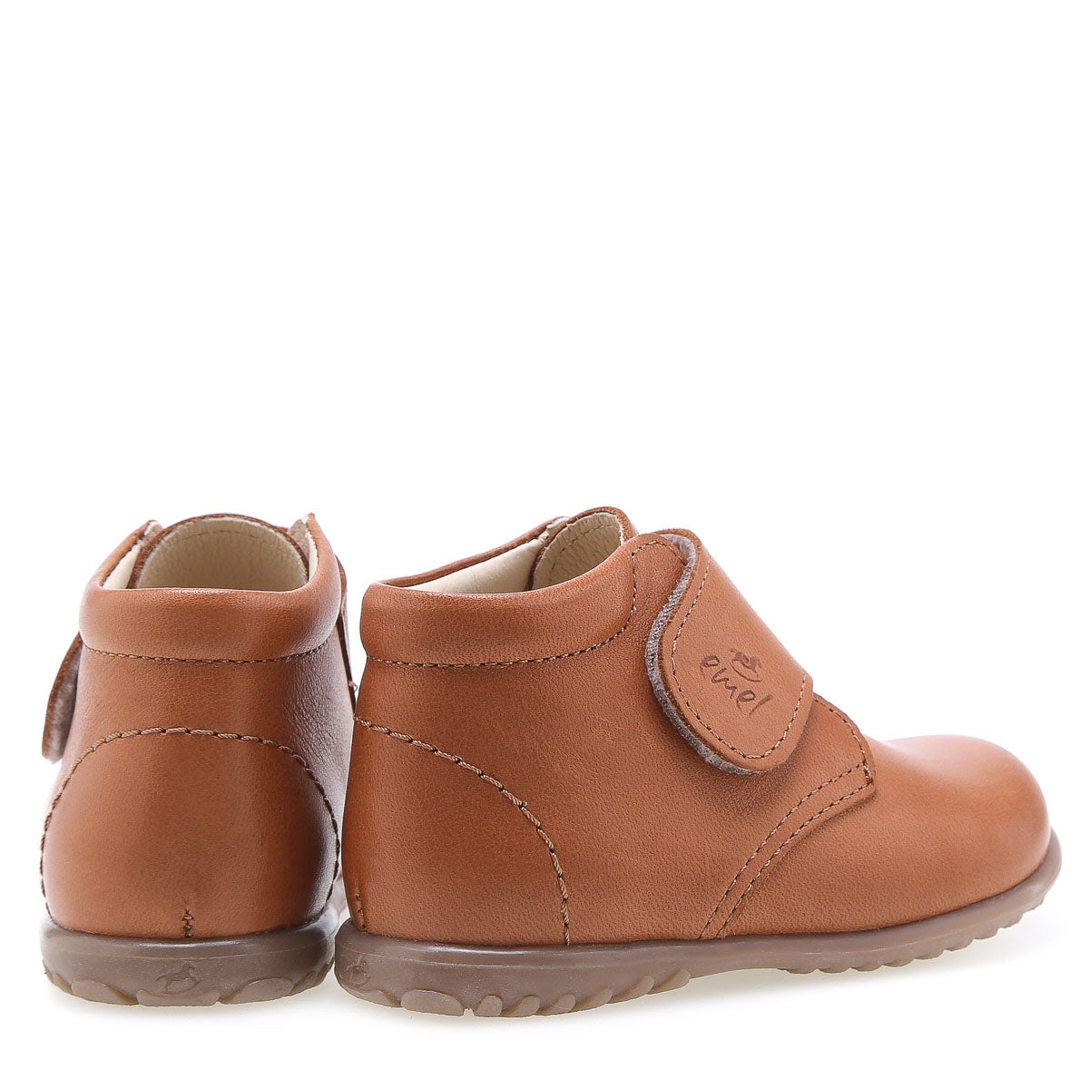(1077D-2) Emel first shoes velcro brown - MintMouse (Unicorner Concept Store)