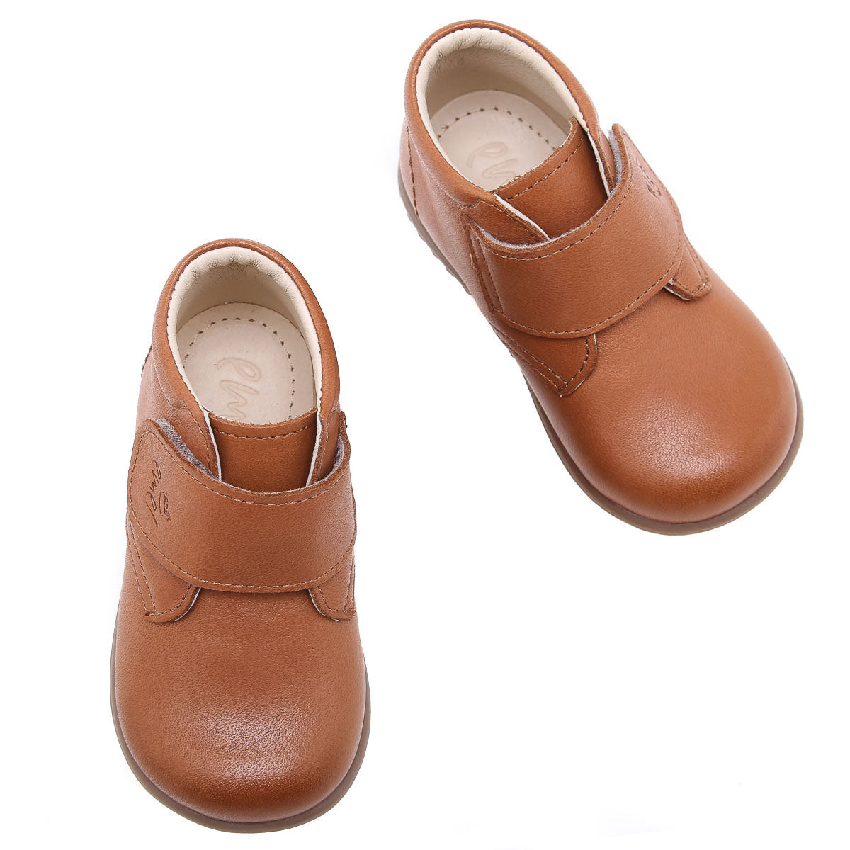 (1077D-2) Emel first shoes velcro brown - MintMouse (Unicorner Concept Store)
