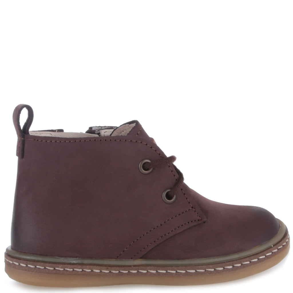 (2621A-27) Emel Brown lace-up shoes with zipper - MintMouse (Unicorner Concept Store)