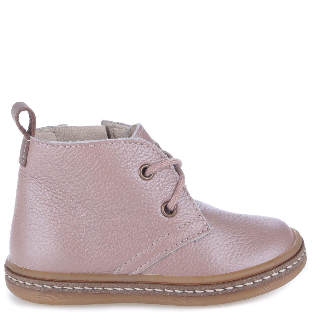 (2621A-25) Emel Pink lace-up shoes with zipper - MintMouse (Unicorner Concept Store)