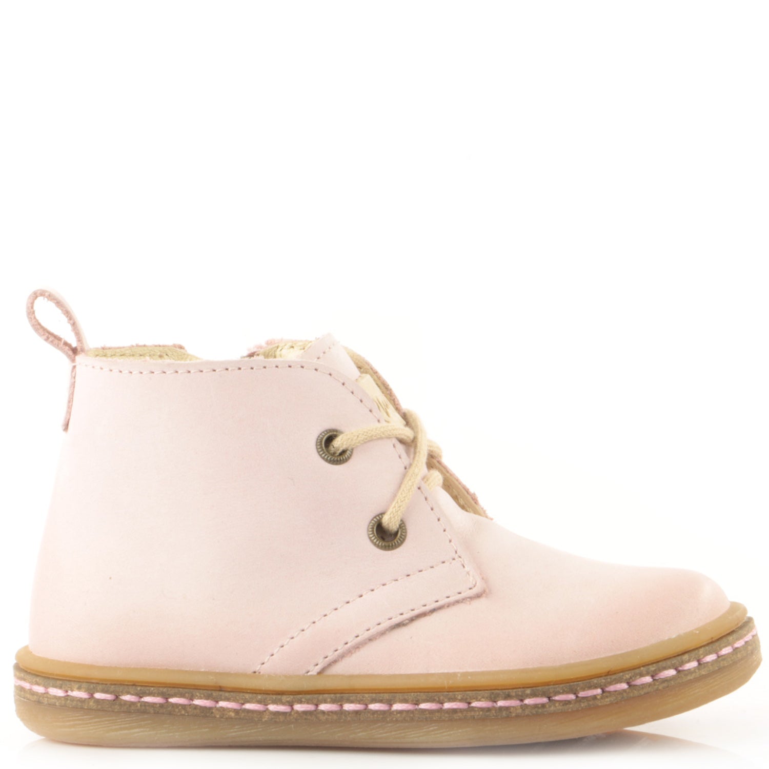 (2621A-8) Pink Lace Up Trainers with zipper - MintMouse (Unicorner Concept Store)