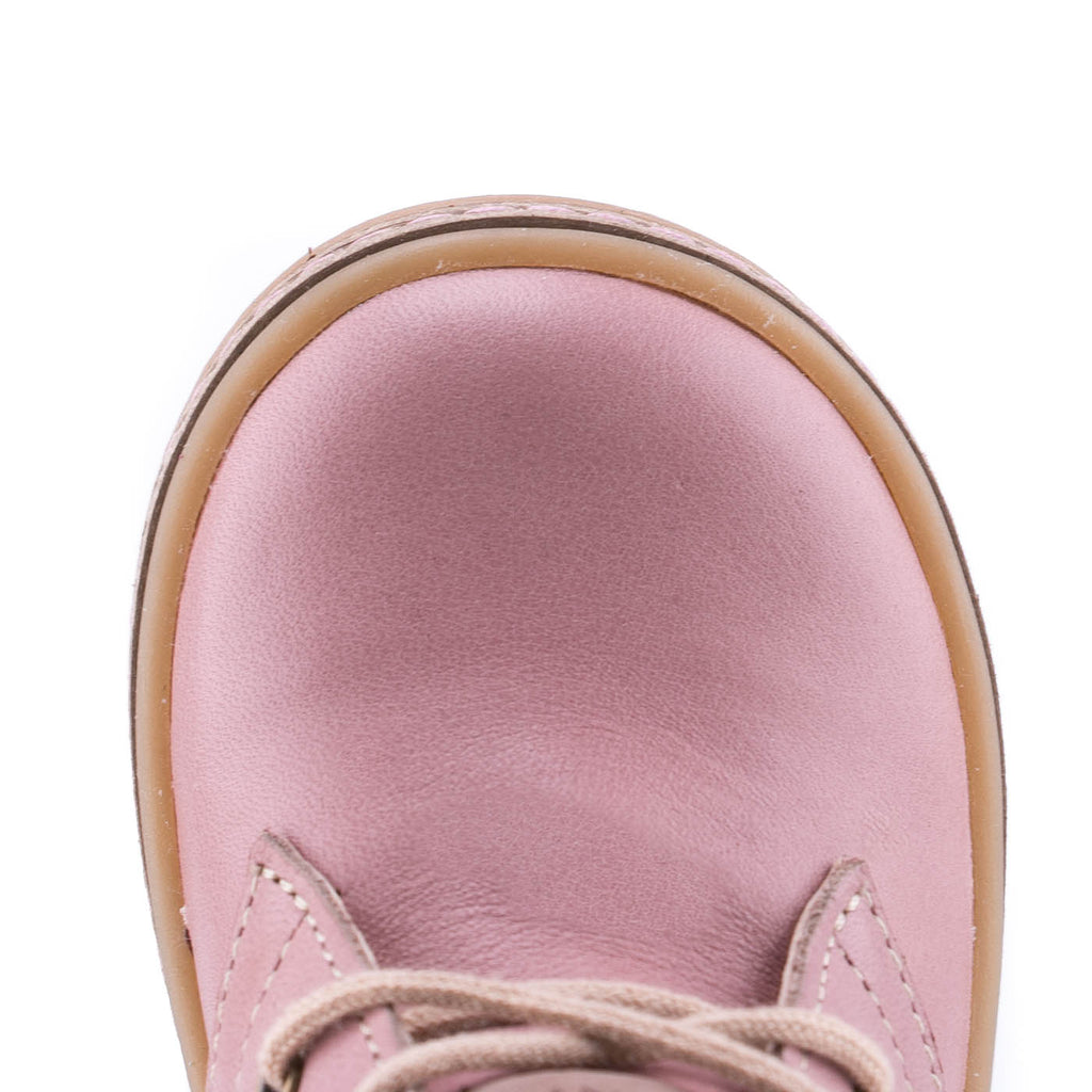 (2621A-11) Emel dirty pink lace-up shoes with zipper - MintMouse (Unicorner Concept Store)