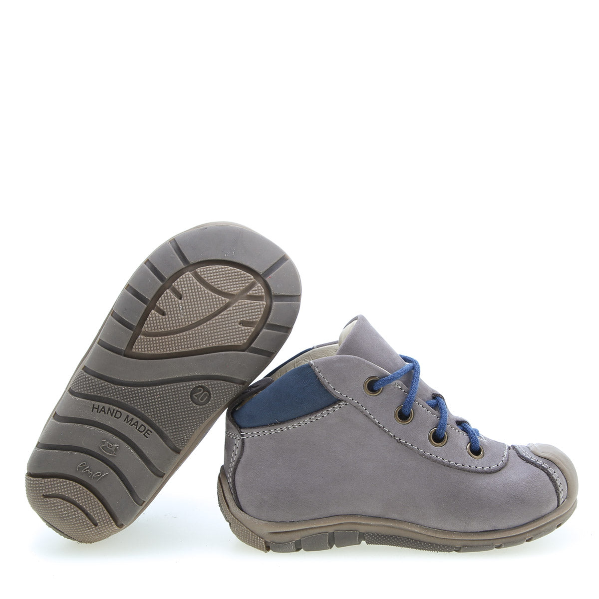 (2347-32) Emel lace up shoes with bumper grey - MintMouse (Unicorner Concept Store)