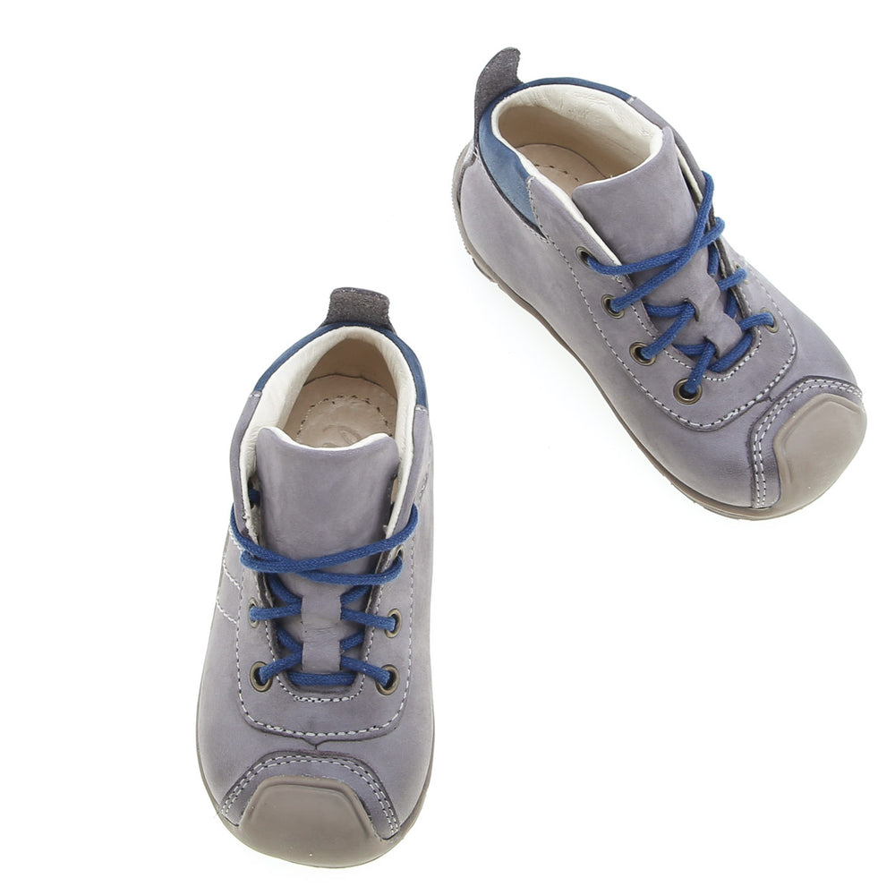 (2347-32) Emel lace up shoes with bumper grey - MintMouse (Unicorner Concept Store)