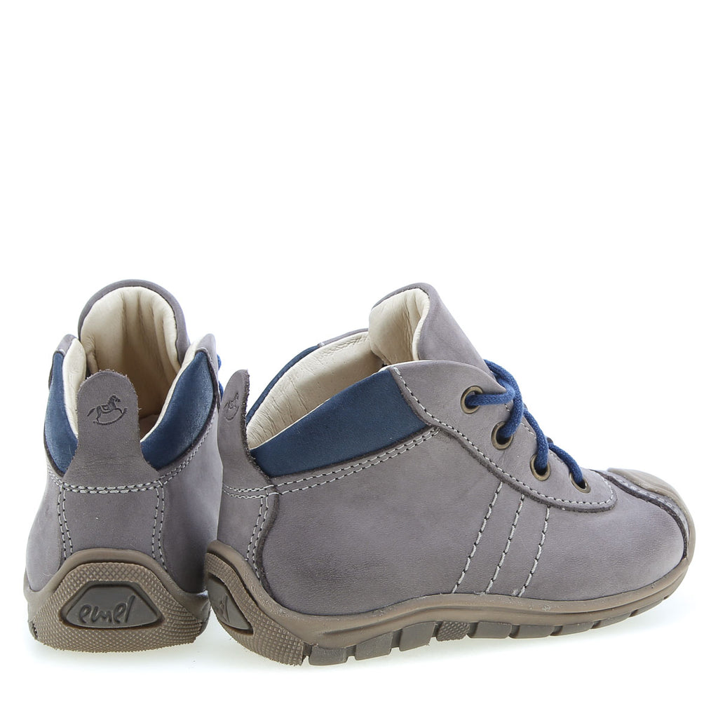 (2347-32) Emel lace up shoes with bumper grey - MintMouse (Unicorner Concept Store)