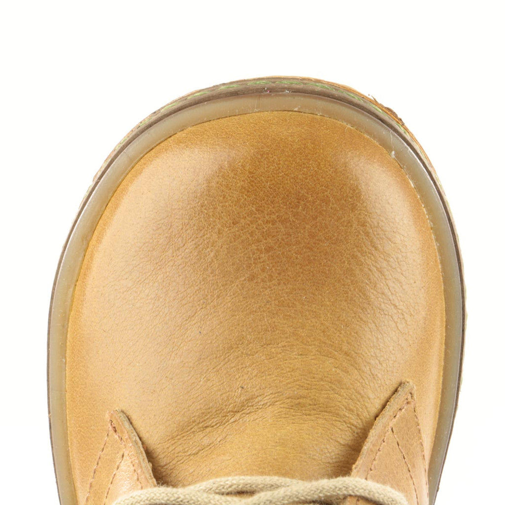 (2621-6) Emel mustard lace-up shoes with zipper - MintMouse (Unicorner Concept Store)