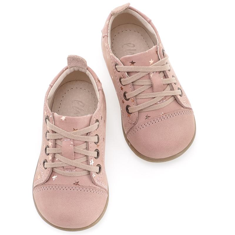 (2434-22) Emel Low Lace Up First Shoes - MintMouse (Unicorner Concept Store)