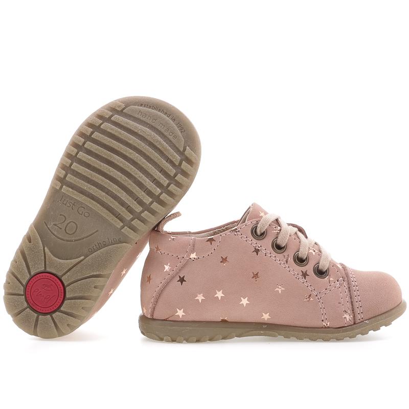 (2434-22) Emel Low Lace Up First Shoes - MintMouse (Unicorner Concept Store)