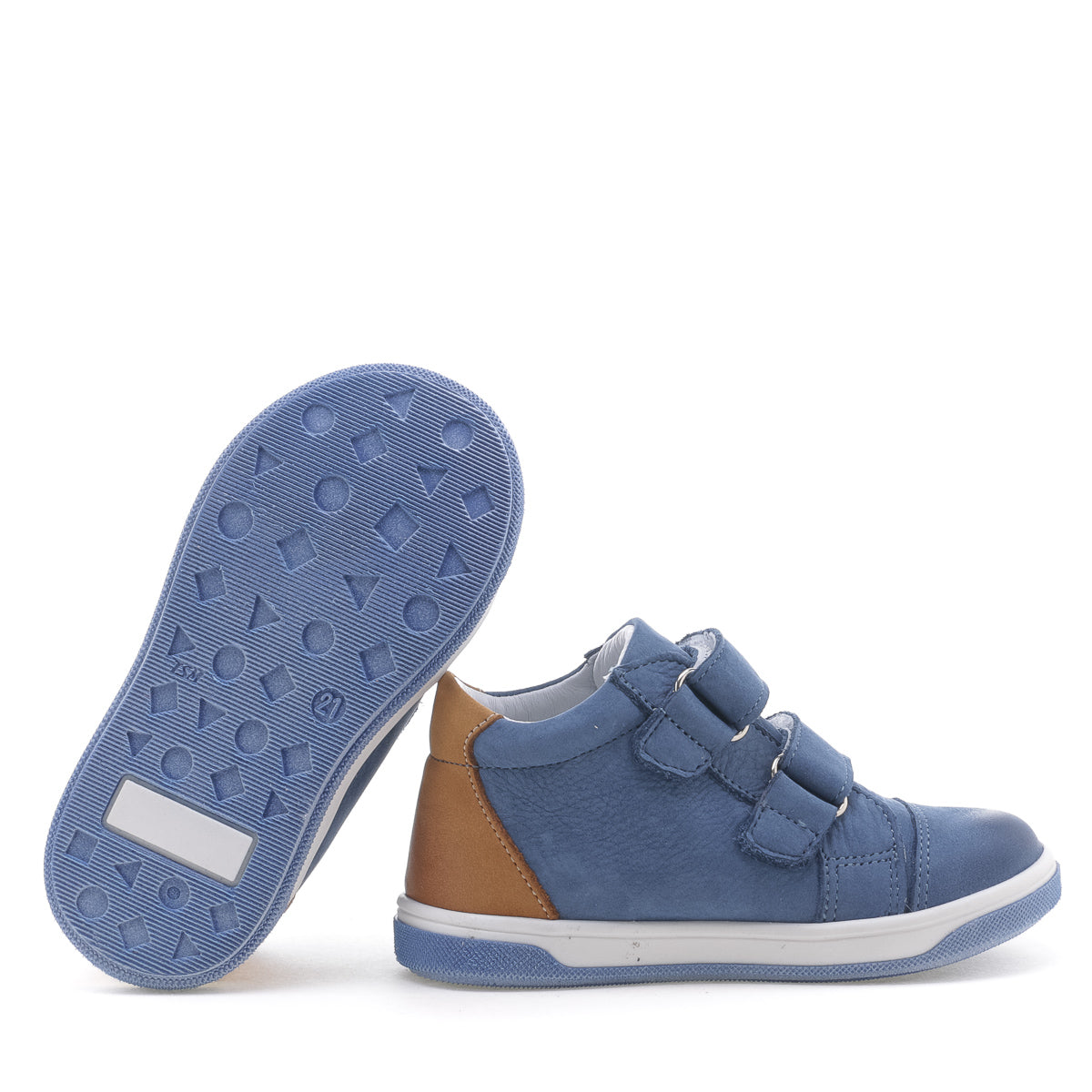 (2675-25) Emel shoes velcro trainers blue - MintMouse (Unicorner Concept Store)
