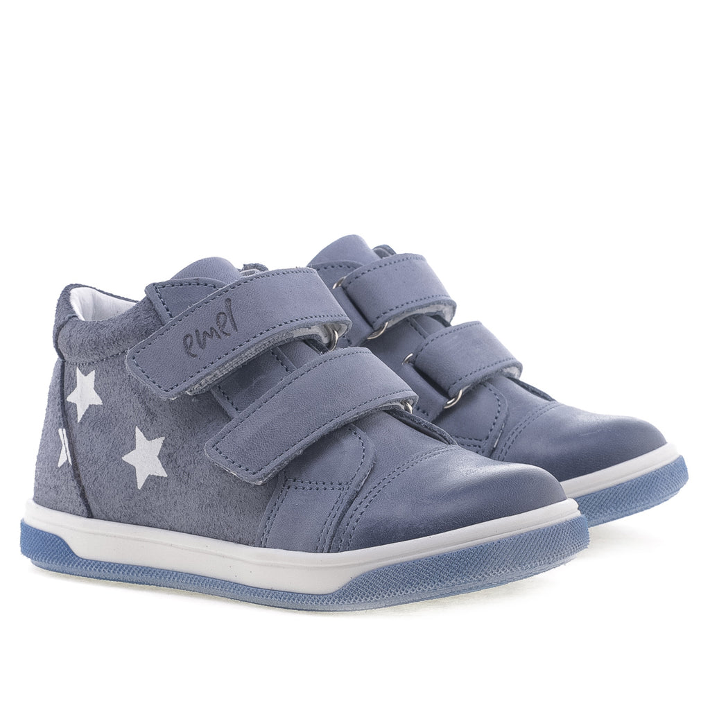 (2675A-2) Emel shoes velcro trainers stars - MintMouse (Unicorner Concept Store)