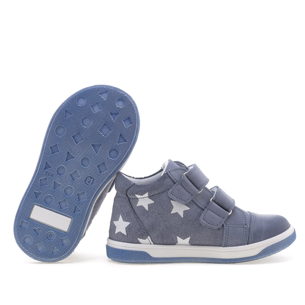 (2675A-2) Emel shoes velcro trainers stars - MintMouse (Unicorner Concept Store)