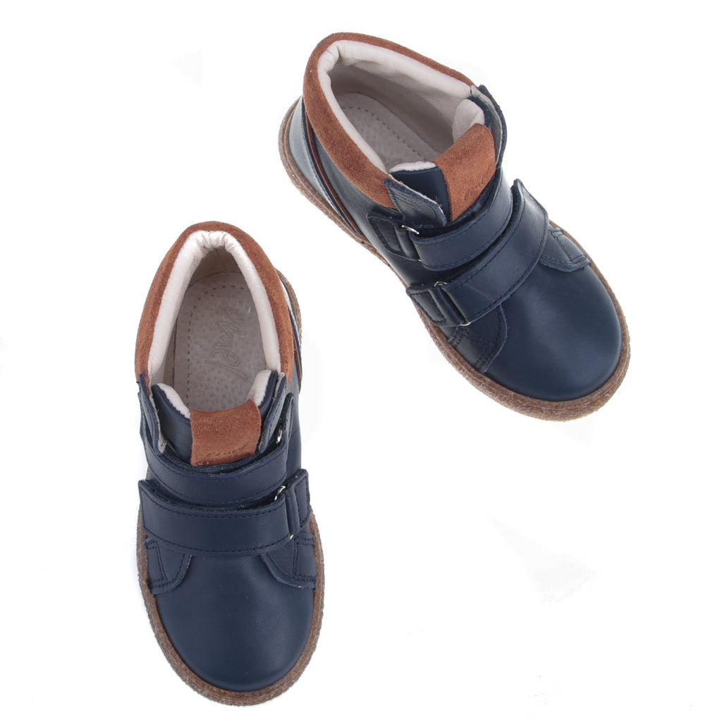 (2729A-4N / 2730A-4N) Emel blue velcro trainers - MintMouse (Unicorner Concept Store)