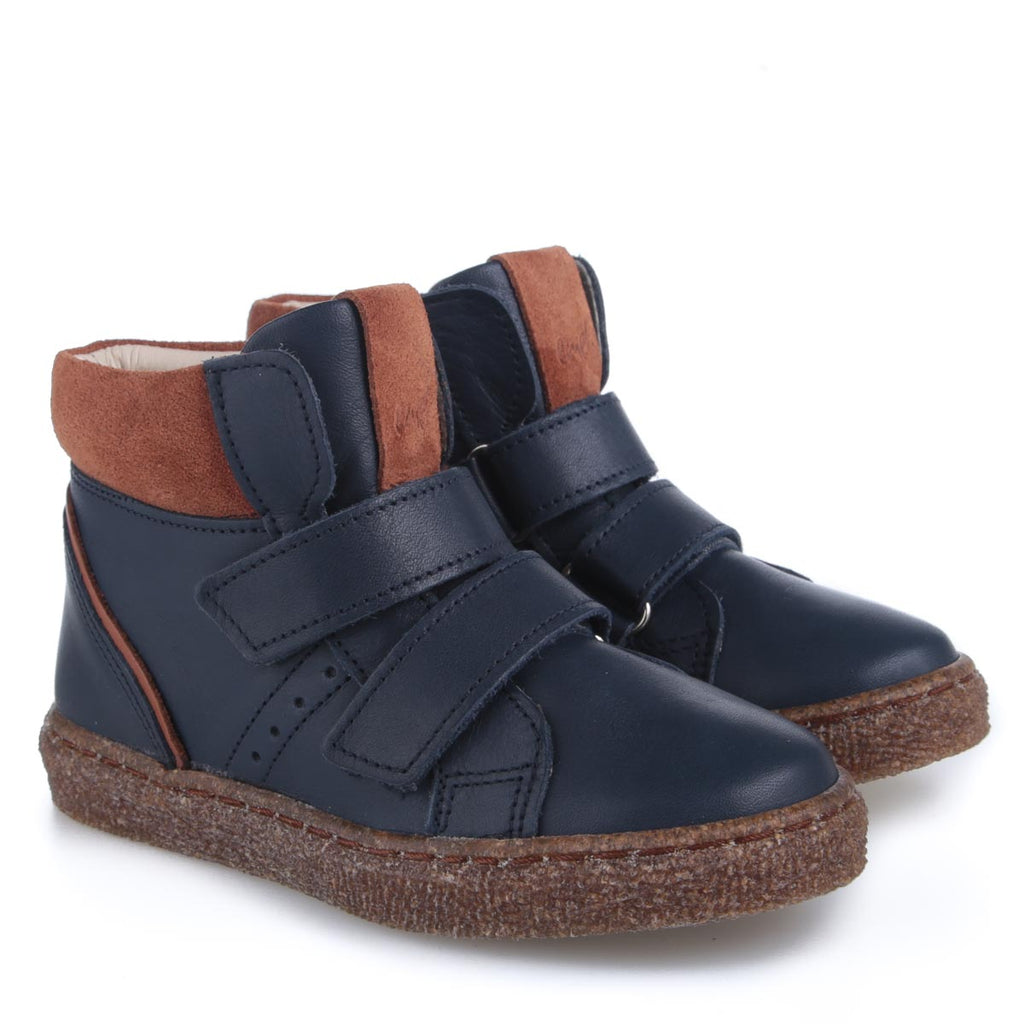 (2729A-4N / 2730A-4N) Emel blue velcro trainers - MintMouse (Unicorner Concept Store)