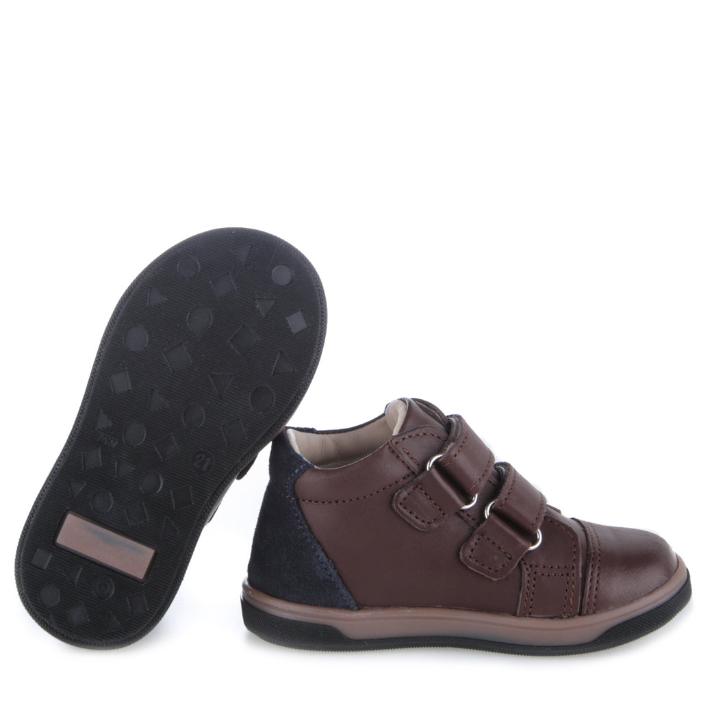 (2675-45) Emel shoes velcro trainers Brown - MintMouse (Unicorner Concept Store)