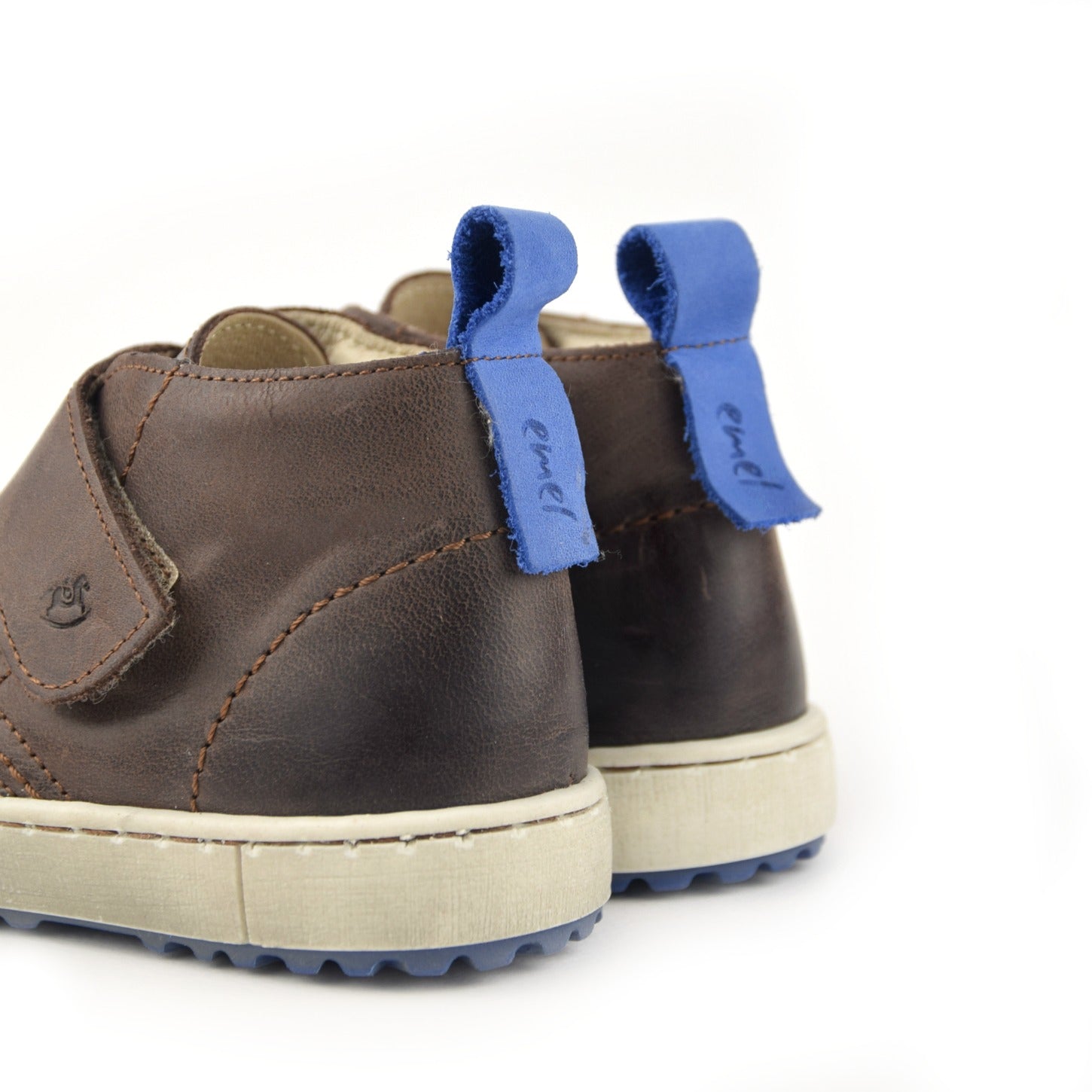 (2470-20 / 2489-20) Dark Brown Velcro Trainers - MintMouse (Unicorner Concept Store)