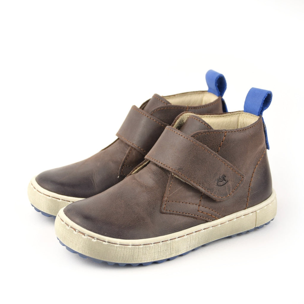 (2470-20 / 2489-20) Dark Brown Velcro Trainers - MintMouse (Unicorner Concept Store)