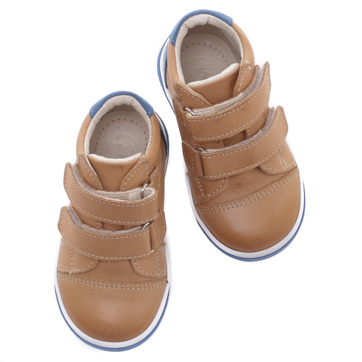 (2675-15) Emel velcro shoes cognac - MintMouse (Unicorner Concept Store)