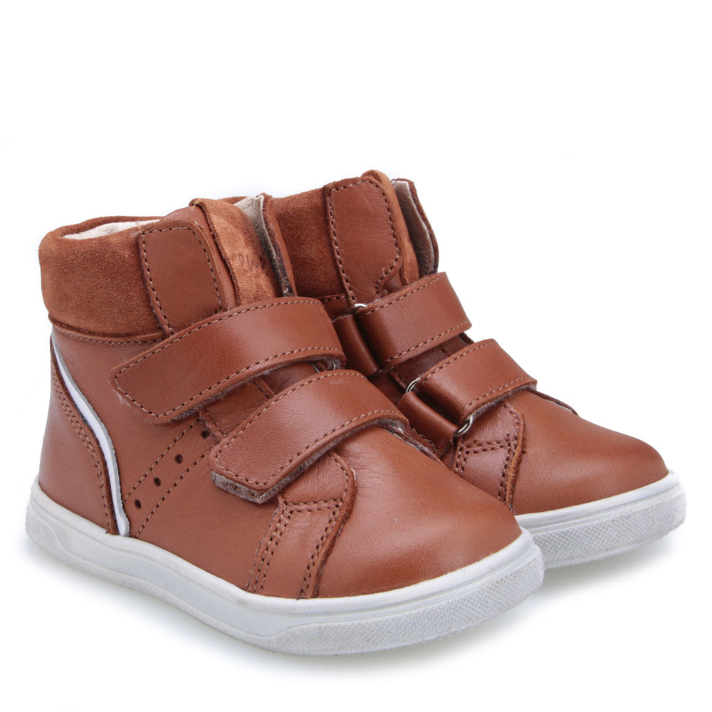 (2729A-7 / 2730A-7) Brown Velcro Trainers - MintMouse (Unicorner Concept Store)